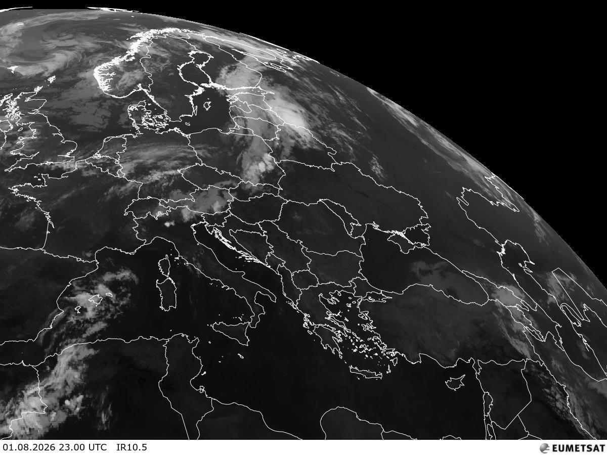 Satellitenbild Europa Satellitenbild Europa IR10.5