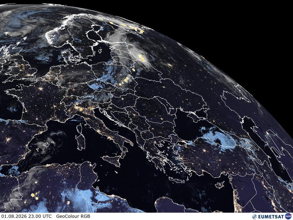 Satellitenbild Europa Satellitenbild Europa GeoColour