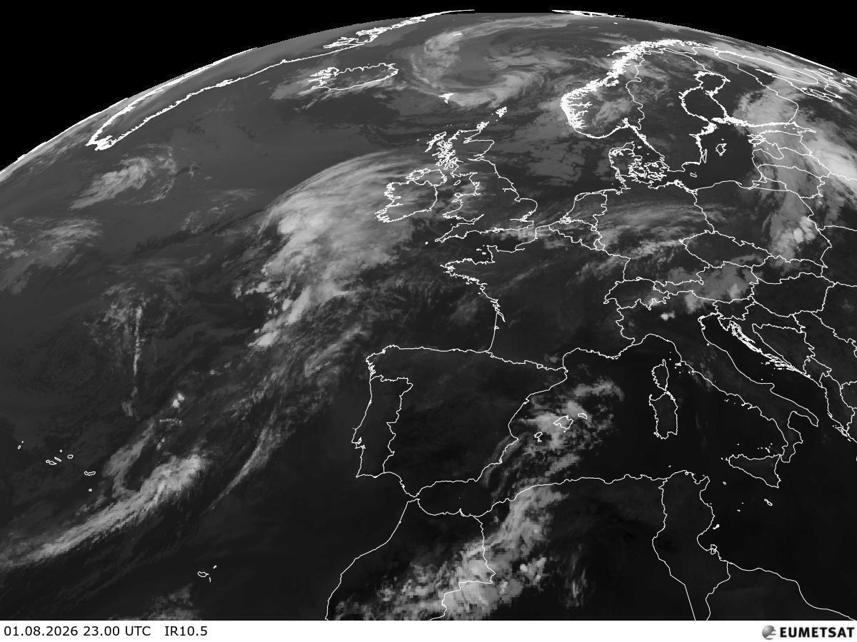 Satellitenbild Europa Satellitenbild Europa IR10.5