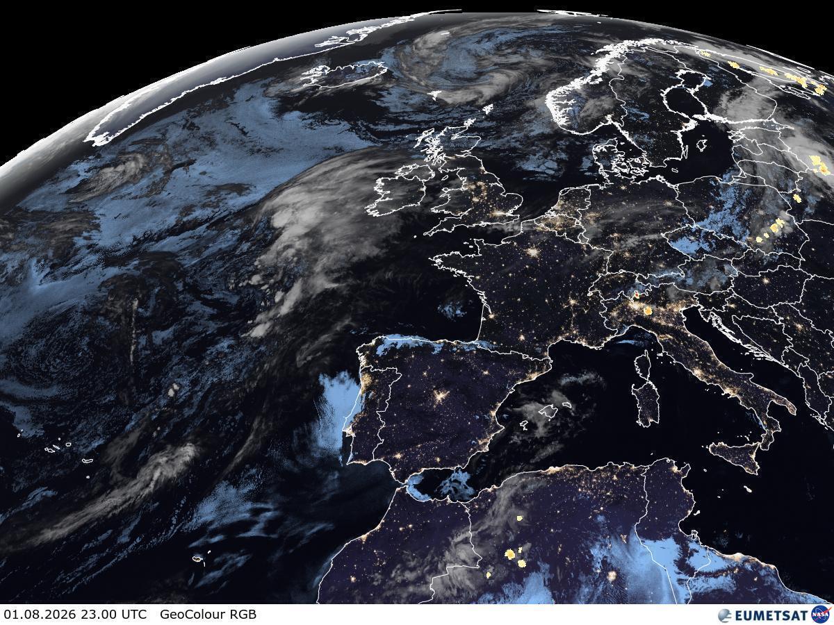 Satellitenbild Europa Satellitenbild Europa GeoColour