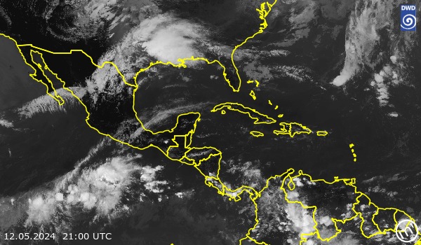 Satellite Image Central America