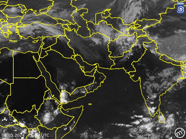 Satellitenbild West Asia