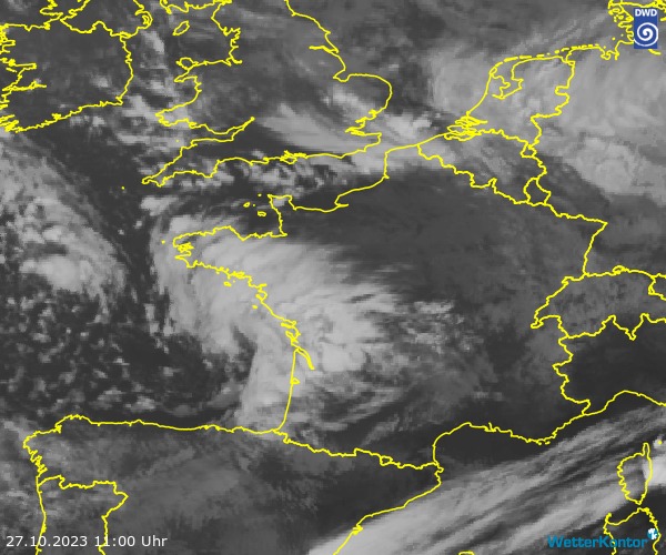 Satellitenbild der Region